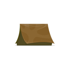 Tent icon logo flat vector design