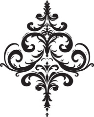 Intricate Ornamentation: An elegant, symmetrical design, where swirling curves and delicate details come together, reflecting the rich history of artistic ornamentation.