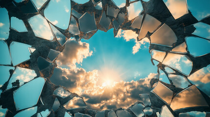 Broken Reflections of Reality