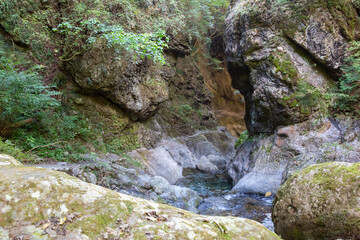 マイナスイオンたっぷりの滝と渓谷