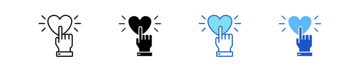 Feedback Loop  Icon Set Multiple Style Collection