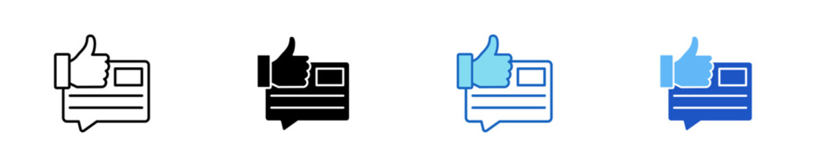 Obraz premium Comparison Icon Set Multiple Style Collection