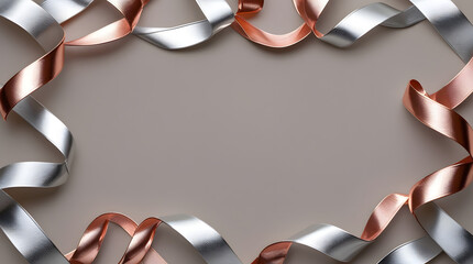silver ribbon and bow