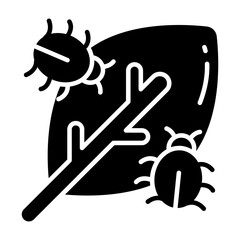 A premium download icon of leaf bug