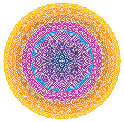Signs and symbols, Circle pattern lotus or flower mandala art design. colorful, vintage, tradition, classic, dco, cycle, islamic, arabic, embroidery, ikat, Indian motifs, traditional, Turkish, arts  .