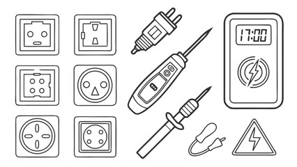 set of icons