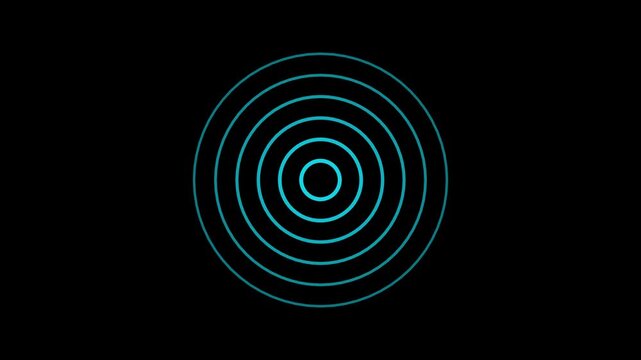 Black and white hypnotic abstract swirl pattern design illustration