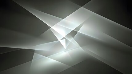 Abstract Grey and White Geometric Background Design