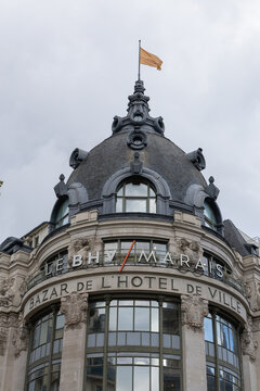 Le logo de marque Le BHV Marais. Paris, 29 septembre 2025 - France.