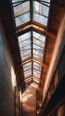 Modern Architecture with Natural Light and Wooden Interior Design