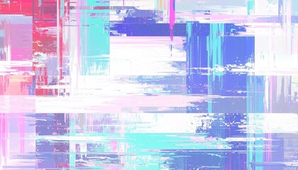 Vibrant Wavy Glass Texture with Reflections and Iridescent Light Abstract Background