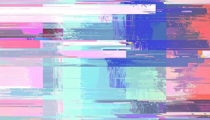 Vibrant Wavy Glass Texture with Reflections and Iridescent Light Abstract Background