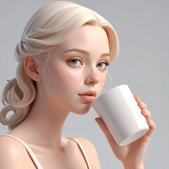 coffee drinking women