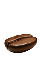 Obraz premium Isolated Realistic Coffee Bean PNG Transparent Background