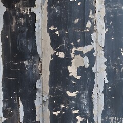 Grunge Dark Grey Peeling Paint Texture Background
