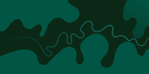 Abstract blue vector background illustration with seamless water wave pattern and curve light decoration.