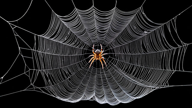 Spider Web with Spider