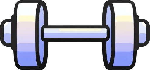 A dumbbell icon