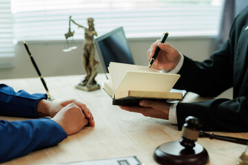 Fighting for justice without bribery.