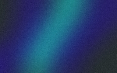 Teal and Blue Gradient with Diagonal Light Band and Grain