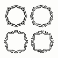 set of vintage frames