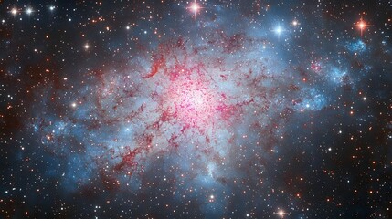 Stunning Cosmic Nebula Space Galaxy Background
