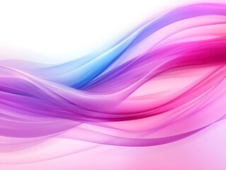Obraz premium Abstract Colorful Waves Background Pink Purple Blue Swirls