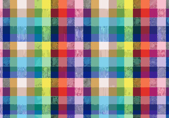 seamless pattern with colorful squares