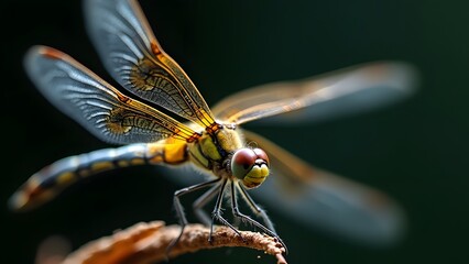 Closeup Dragonfly Macro Photography Stunning Insect Wings Nature