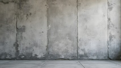 Grungy Concrete Wall Texture Background Industrial Room Studio