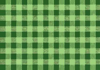Green plaid pattern