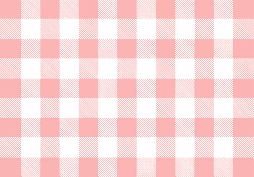 Pink gingham background