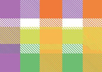 Abstract gingham fabric background Vector	