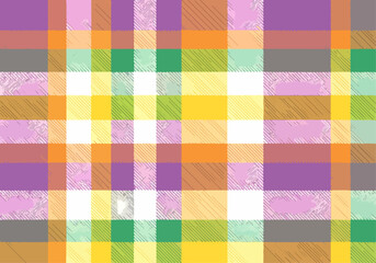 Abstract colorful geometric square pattern design for seamless textile fabric wallpaper