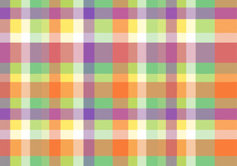 Colorful geometric seamless square pattern design