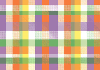 Colorful geometric seamless square pattern design