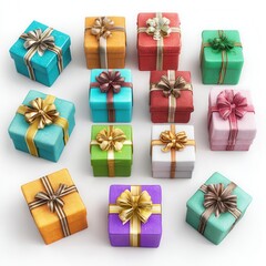 set of gift boxes