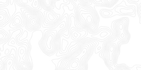 Black and white lines seamless Topographic map patterns, topography line map. Vintage outdoors style. The stylized height of the topographic map contour in lines and contours isolated on transparent.	