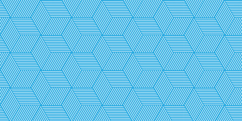 Vector geometric diagonal fabric waves seamless line texture. Seamless pattern Abstract geometric with stripes. Gray mesh background ornament.	