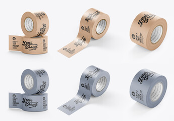 Kraft Tape Mockup