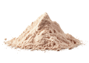 Pile of light tan powder