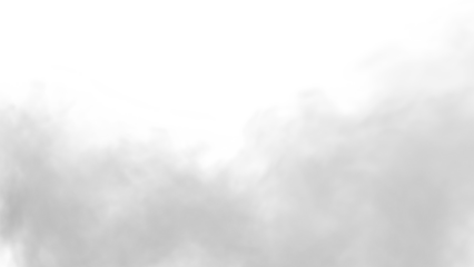 High-quality PNG overlay of smoke and dust with transparent background for stunning photo enhancements.