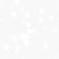 A softly glowing, dreamy bokeh background filled with shimmering white lights set against a neutral backdrop © OLENA