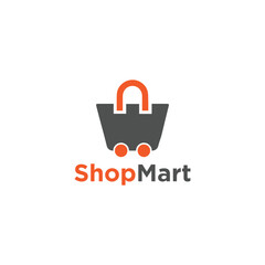 Shop Mart Logo Vector Simple