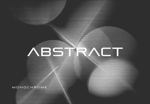 Monochrome Abstract Light Textures