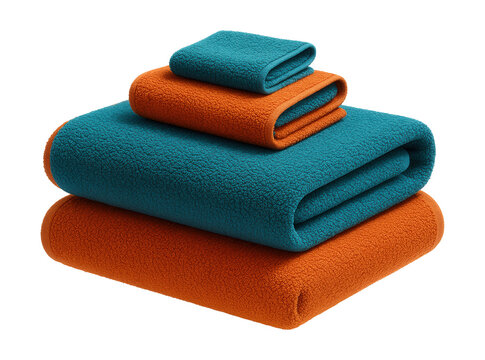 Reversible towel set featuring contrasting colors for easy bathroom decor coordination.