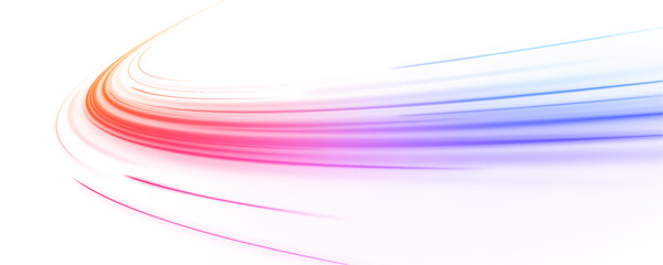 Soft neon ribbons flow gently, evoking elegance and modernity in digital spaces. The glow adds a delicate touch. Ideal for luxury and lifestyle brands. PNG