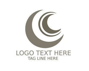 Obraz premium The Moon Logo 