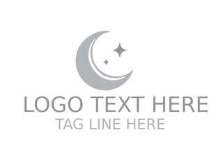 Obraz premium The Moon Logo 