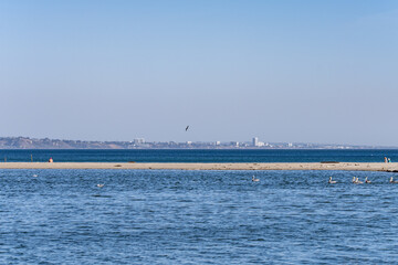 Obraz premium Malibu Lagoon State Beach, Malibu is a beach city in the Santa Monica Mountains region of Los Angeles County, California.